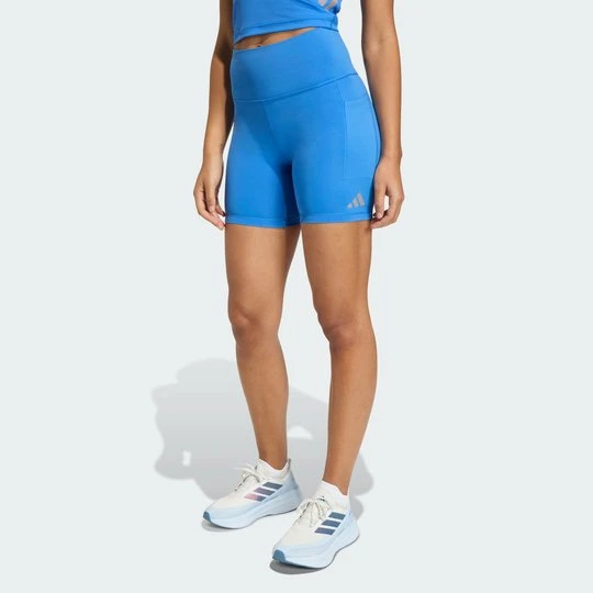 Zdjęcie produktu Krótkie legginsy do biegania adi365 Climacool Adidas Ray Blue