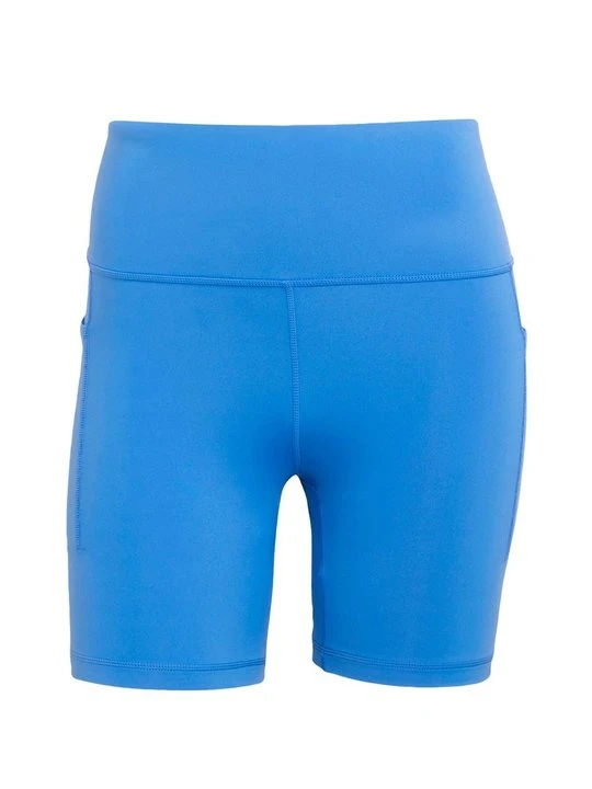 Zdjęcie produktu Krótkie legginsy do biegania Adidas niebieski