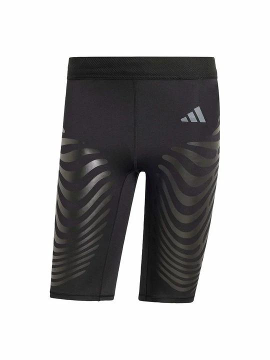 Zdjęcie produktu Krótkie legginsy do biegania Adidas czarny