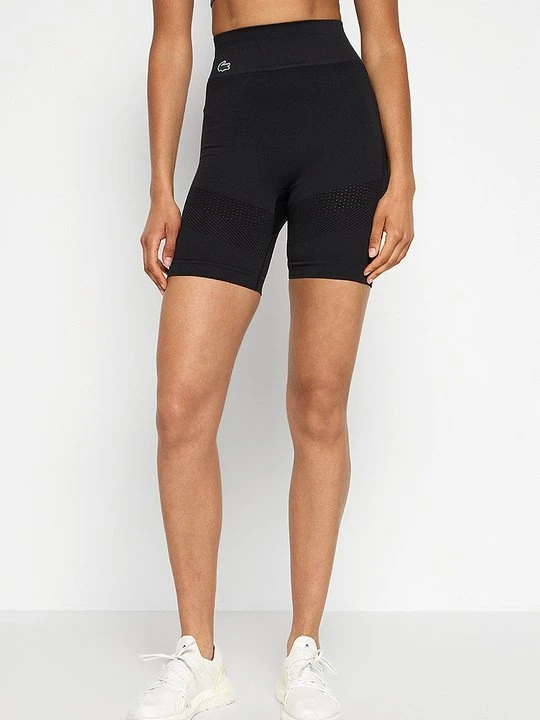Zdjęcie produktu Krótkie legginsy do biegania Lacoste czarny