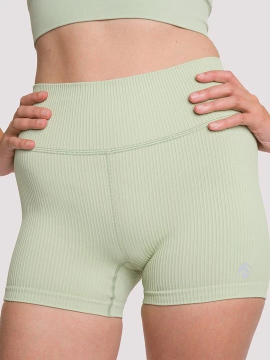 Zdjęcie produktu Krótkie legginsy do biegania OCEANSAPART miętowy