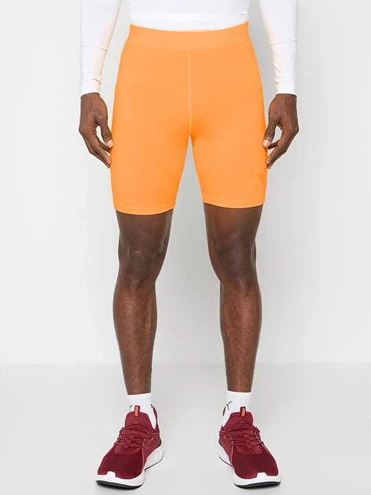 Zdjęcie produktu Krótkie legginsy do biegania Puma musztardowy
