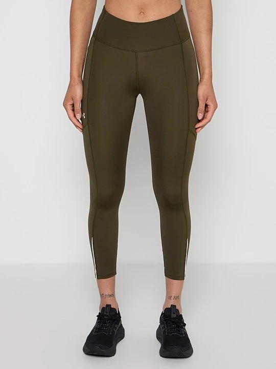 Zdjęcie produktu Krótkie legginsy do biegania Under Armour zielony