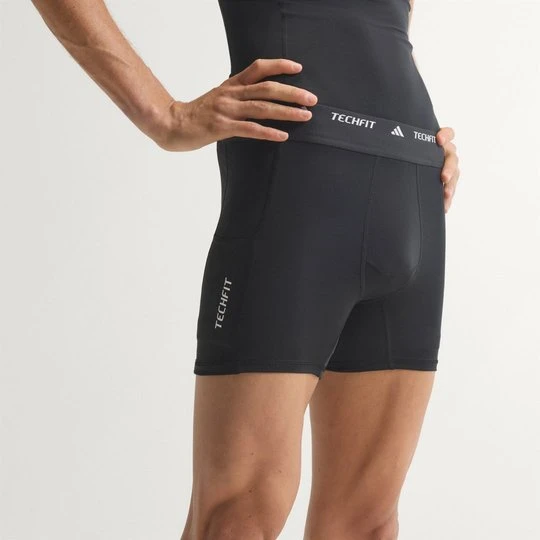 Zdjęcie produktu KRÓTKIE LEGGINSY HYBRID TECHFIT Adidas czarny