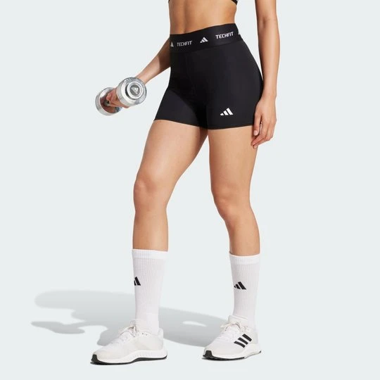 Zdjęcie produktu Krótkie legginsy TECHFIT Stay In Play Adidas czarny