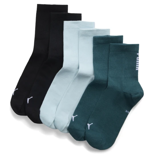 Zdjęcie produktu Krótkie skarpety PUMA Unisex (3 pary), Akcesoria, Zielony