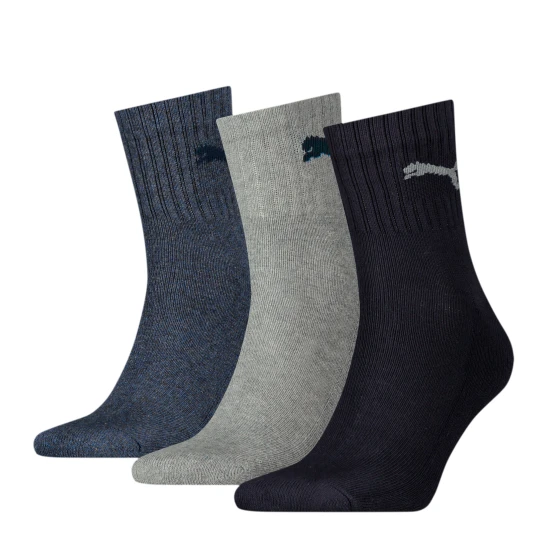 Zdjęcie produktu Krótkie skarpety PUMA Unisex 3 pary, Odzież, Niebieski