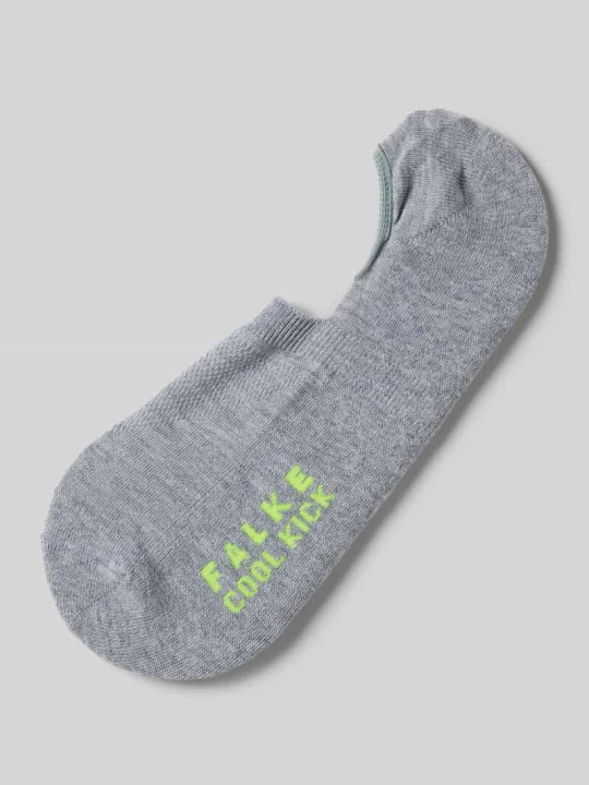 Zdjęcie produktu Skarpetki sneakers z nadrukiem z logo Falke Jasnoszary melanż