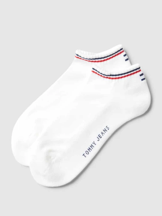 Zdjęcie produktu Krótkie skarpety z paskami w kontrastowym kolorze w zestawie 2 szt. Tommy Hilfiger