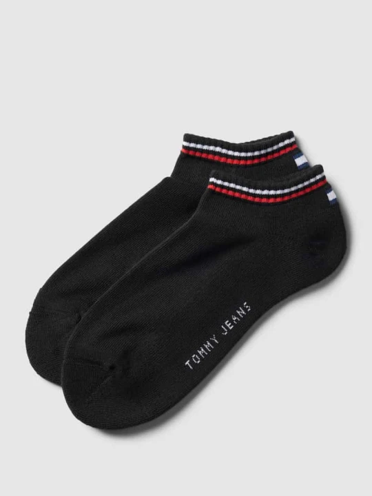 Zdjęcie produktu Krótkie skarpety z paskami w kontrastowym kolorze w zestawie 2 szt. Tommy Hilfiger
