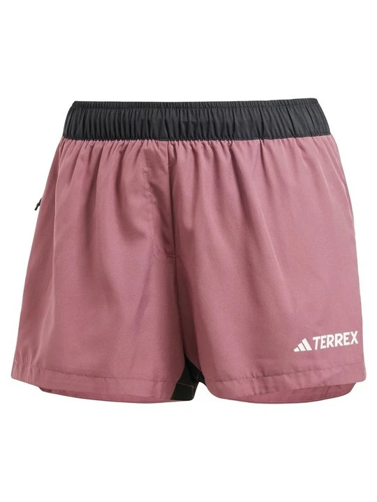Zdjęcie produktu Krótkie spodenki sportowe Adidas Terrex czerwony