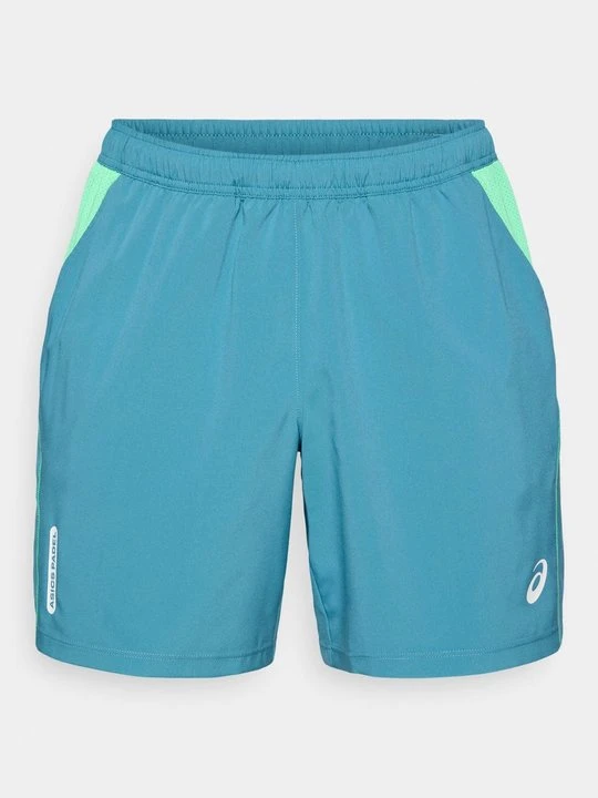 Zdjęcie produktu Krótkie spodenki sportowe Asics zielony melanż