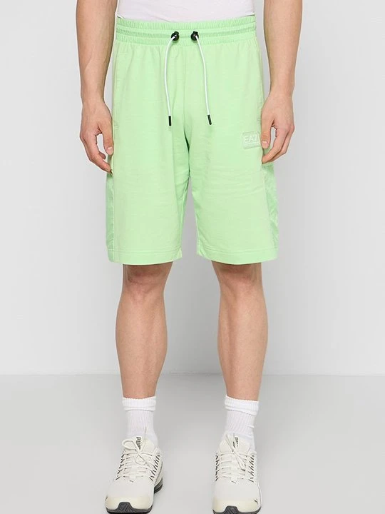 Zdjęcie produktu Krótkie spodenki sportowe EA7 Emporio Armani miętowy
