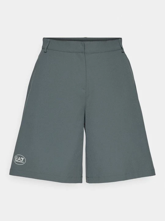 Zdjęcie produktu Krótkie spodenki sportowe EA7 Emporio Armani ciemnozielony