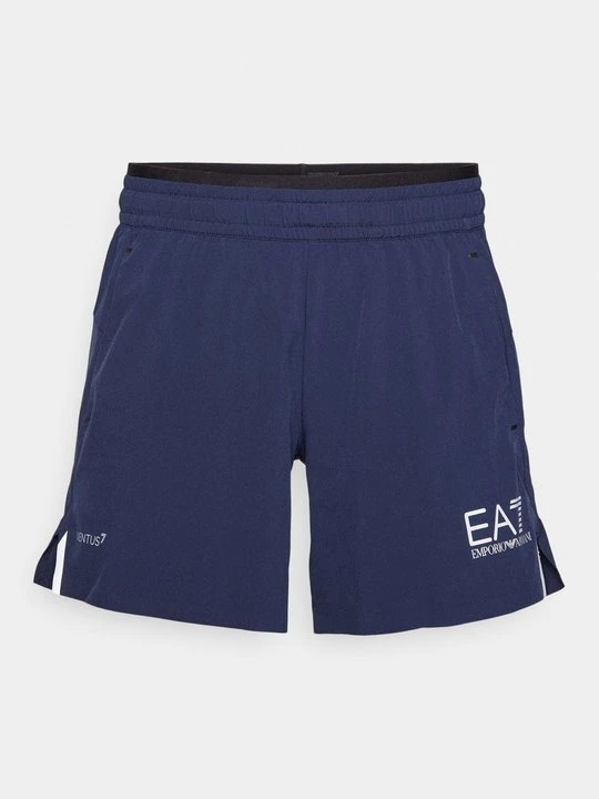 Zdjęcie produktu Krótkie spodenki sportowe EA7 Emporio Armani granatowy