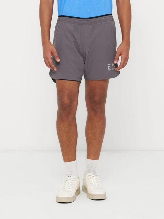 Zdjęcie produktu Krótkie spodenki sportowe EA7 Emporio Armani szary