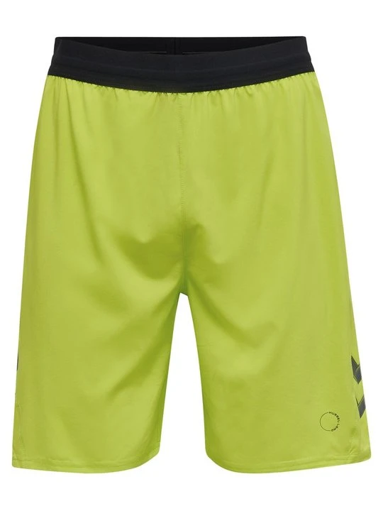 Zdjęcie produktu Krótkie spodenki sportowe Hummel żółty neon