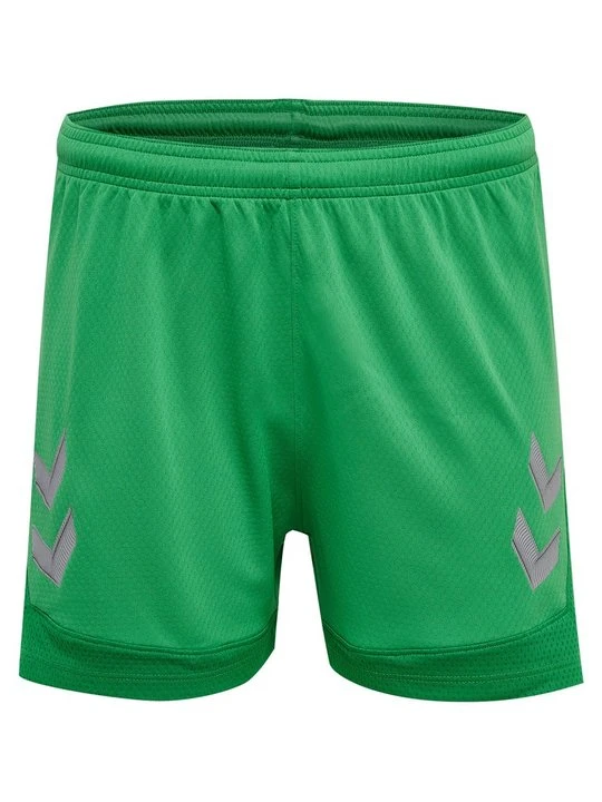 Zdjęcie produktu Krótkie spodenki sportowe Hummel zielony neon