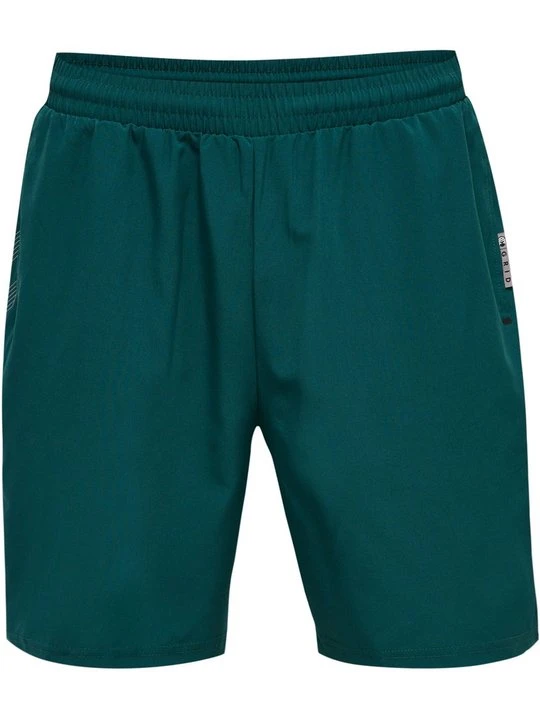 Zdjęcie produktu Krótkie spodenki sportowe Hummel ciemnozielony