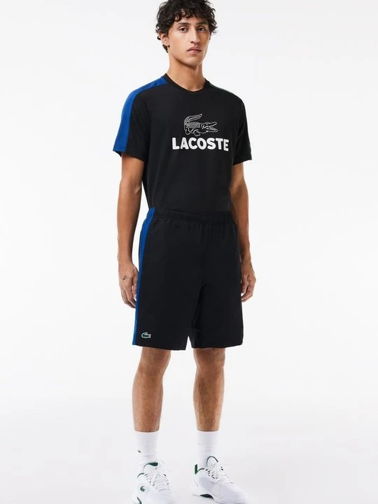Zdjęcie produktu Krótkie spodenki sportowe Lacoste czarny