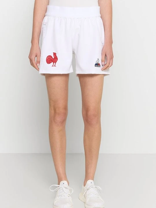 Zdjęcie produktu Krótkie spodenki sportowe Le Coq Sportif biały