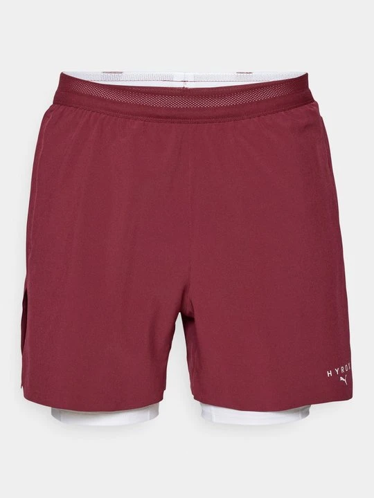 Zdjęcie produktu Krótkie spodenki sportowe Puma bordowy
