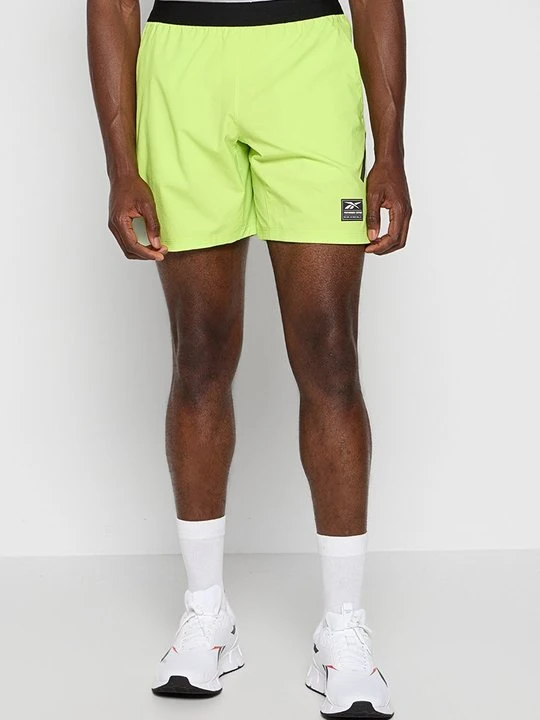 Zdjęcie produktu Krótkie spodenki sportowe Reebok zielony neon