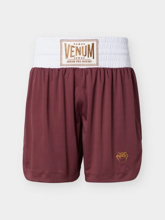 Zdjęcie produktu Krótkie spodenki sportowe Venum ciemnoczerwony