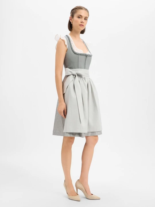 Zdjęcie produktu Krüger Dirndl Dirndl z domieszką lnu Kobiety szary