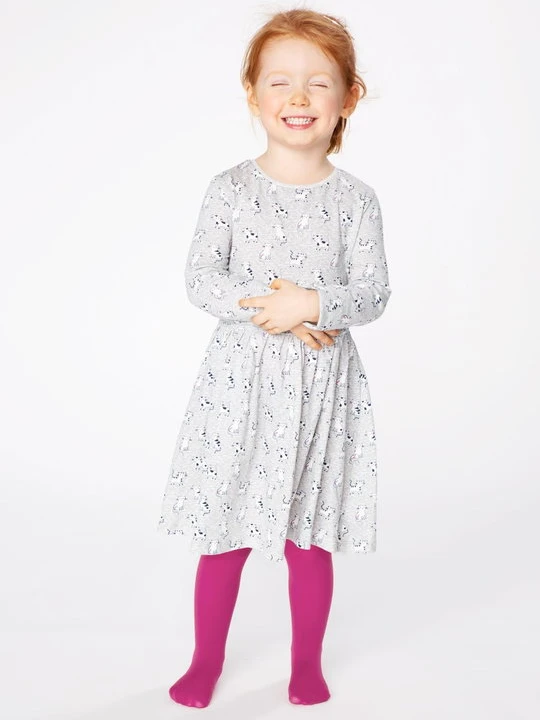 Zdjęcie produktu Kryjące Rajstopy Dziecięce Pippi 40 3d Dark Pink Marilyn