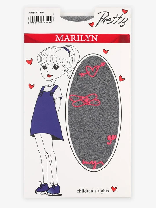 Zdjęcie produktu Kryjące rajstopy dziecięce z wzorem Pretty X61 Marilyn