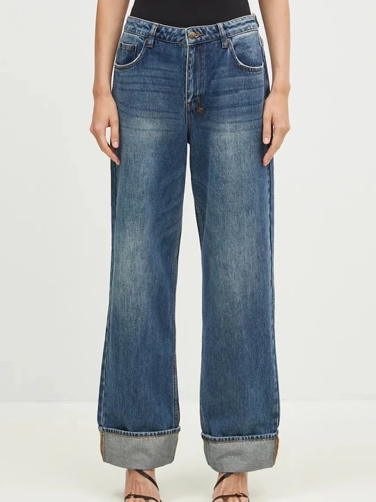 Zdjęcie produktu KSUBI jeansy Low Rider Cuffed Aged