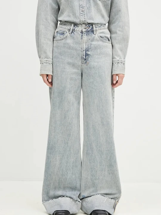 Zdjęcie produktu KSUBI jeansy Strider Worn Cuffed niebieski
