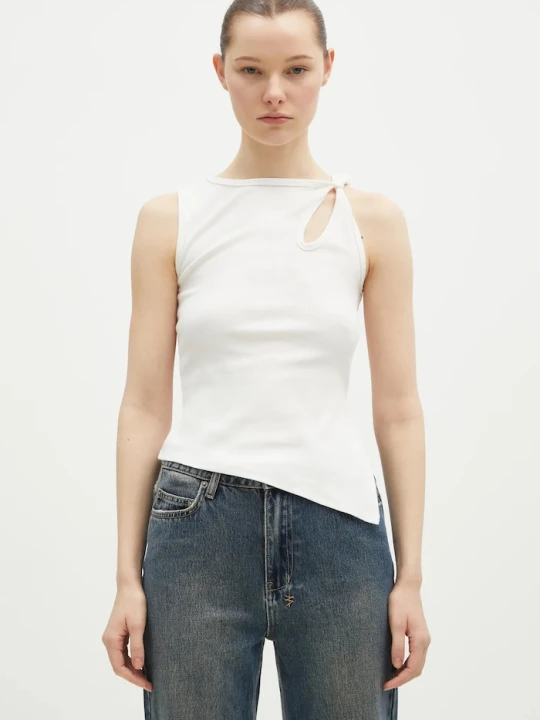 Zdjęcie produktu KSUBI top Twisted Tank biały