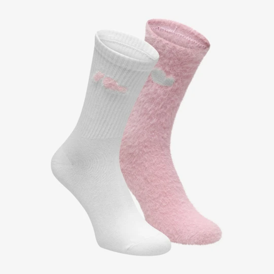 Zdjęcie produktu Kubota Skarpety Fluffy 2-pak różowe 36-40