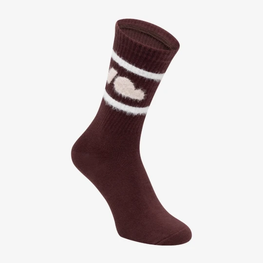 Zdjęcie produktu Kubota Skarpety Fluffy Cloud bordowe 36-40