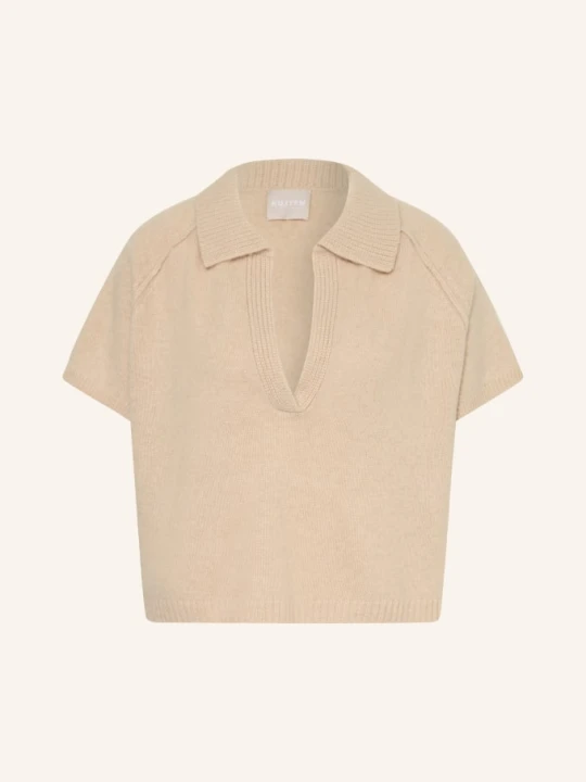 Zdjęcie produktu Kujten Sweter Z Dzianiny Aenor Z Kaszmiru beige