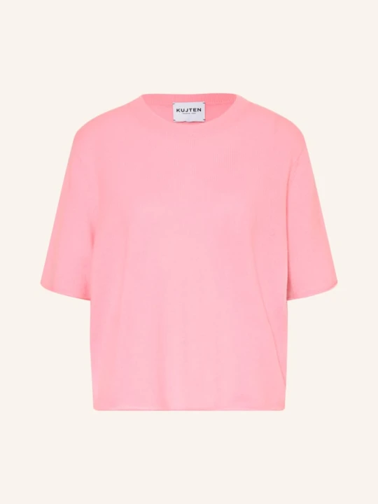 Zdjęcie produktu Kujten Sweter Z Dzianiny Z Kaszmiru pink