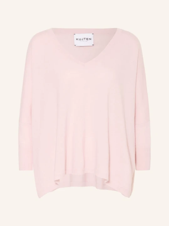 Zdjęcie produktu Kujten Sweter Z Kaszmiru Minie rosa JASNOŻÓŁTY