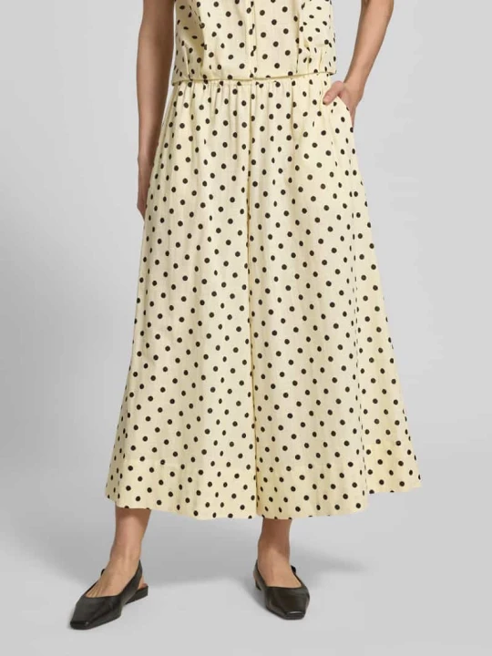 Zdjęcie produktu Kuloty we wzór na całej powierzchni model 'Nada' My Essential Wardrobe Écru