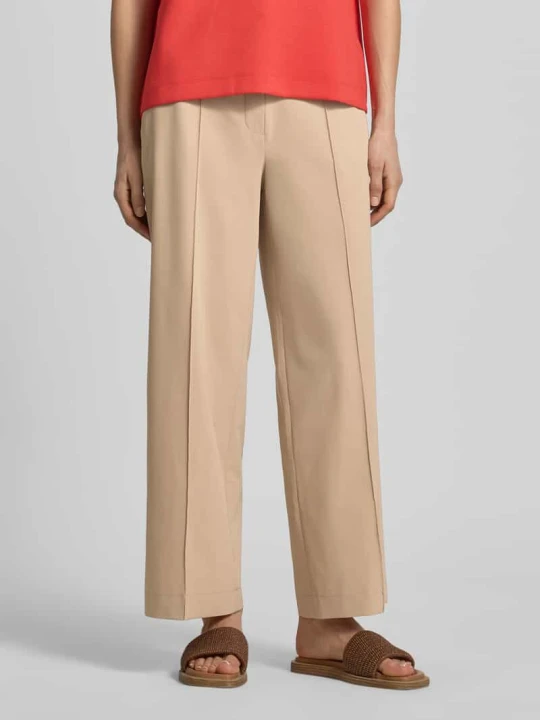 Zdjęcie produktu Kuloty z pionowymi szwami model 'PALINA' RAFFAELLO ROSSI Camel