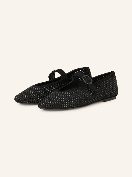 Zdjęcie produktu Kurt Geiger Baleriny Mayfair Z Ozdobnymi Kamykami schwarz CZARNY