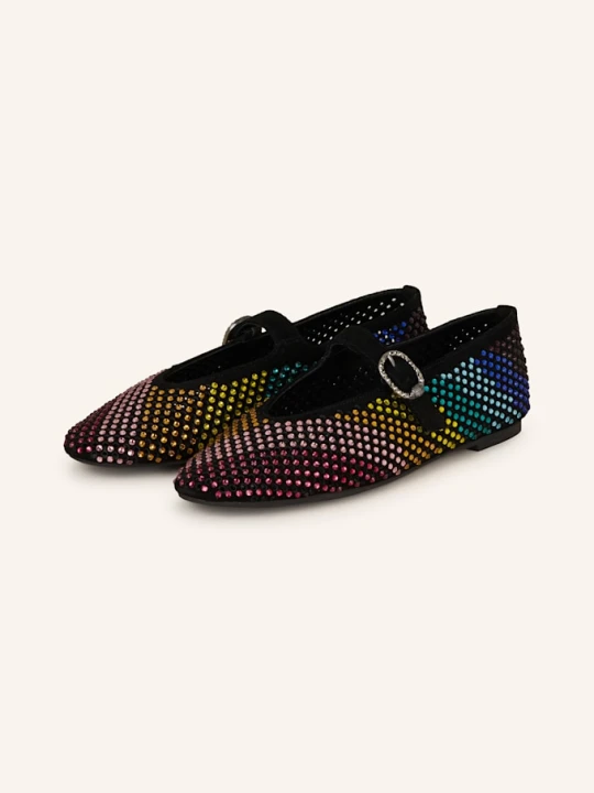 Zdjęcie produktu Kurt Geiger Baleriny Mayfair Z Ozdobnymi Kamykami schwarz CZARNY