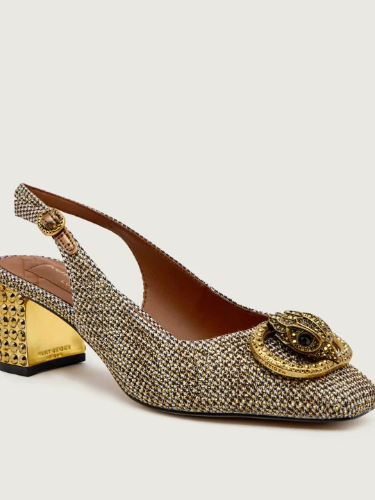 Zdjęcie produktu Kurt Geiger Czółenka na słupku CHELSEA beżowy