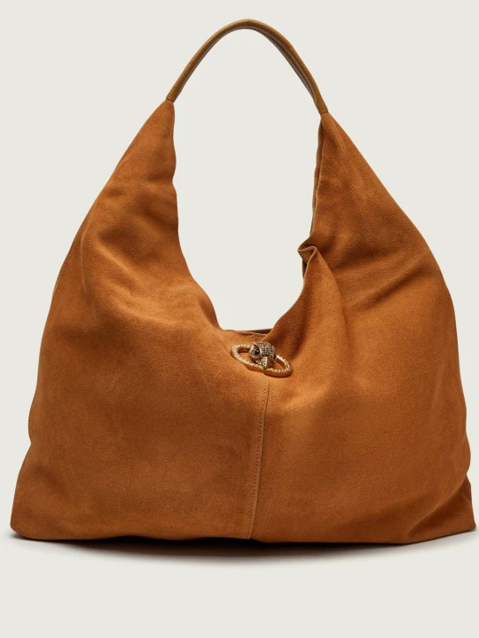 Zdjęcie produktu Kurt Geiger Hobo CHELSEA | zamsz beżowy