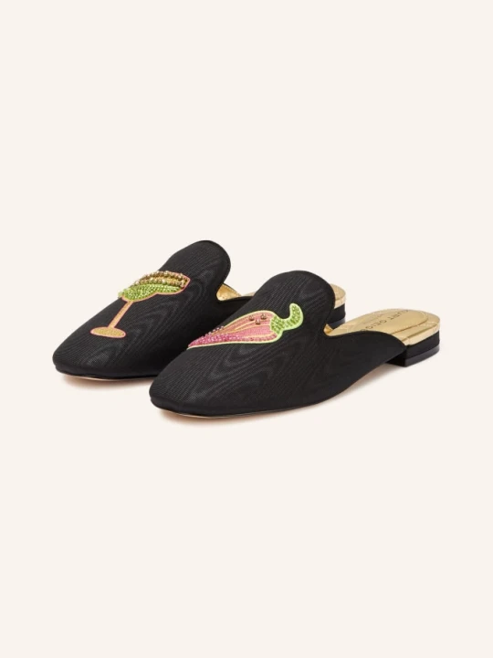 Zdjęcie produktu Kurt Geiger Klapki Z Kamieniami Ozdobnymi schwarz czarny