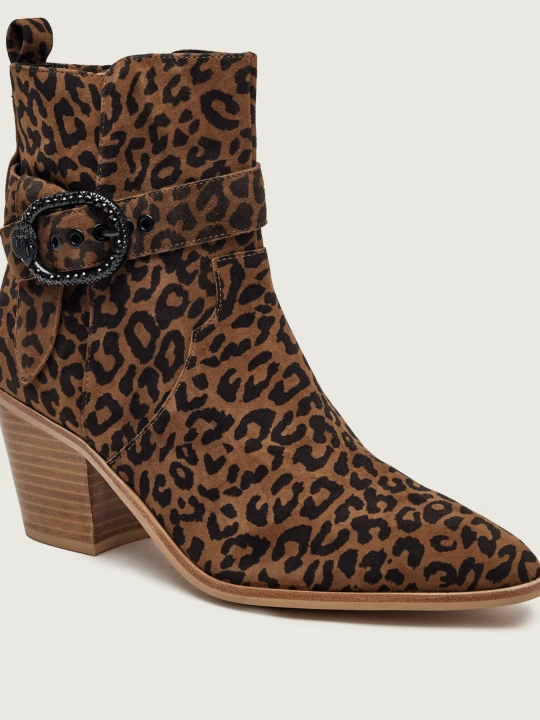 Zdjęcie produktu Kurt Geiger Kowbojki MAYFAIR | zamsz brązowy