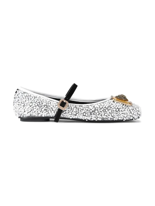 Zdjęcie produktu Kurt Geiger London baleriny Pimlico Ballerina srebrny