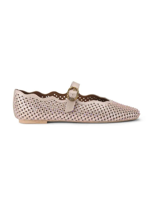 Zdjęcie produktu Kurt Geiger London baleriny Wavy Mayfair Ballet Flat beżowy