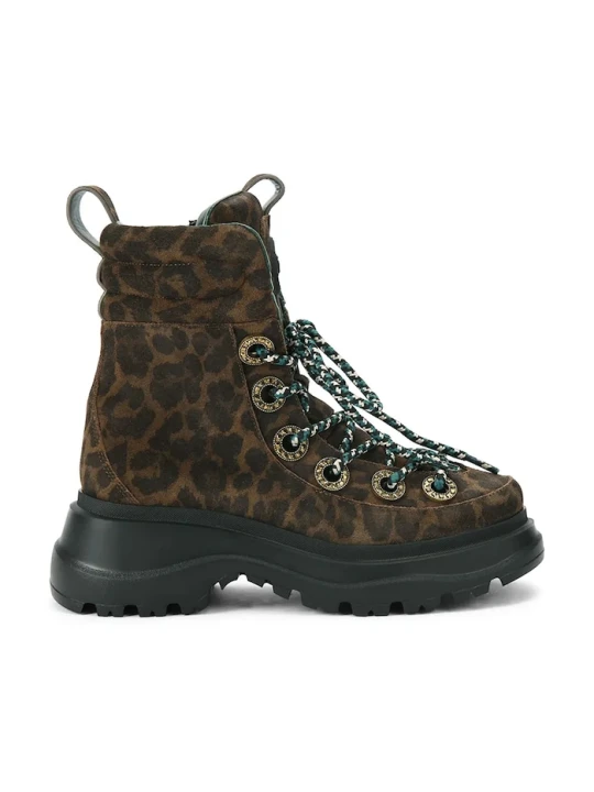Zdjęcie produktu Kurt Geiger London botki zamszowe Kensington Hiker brązowy